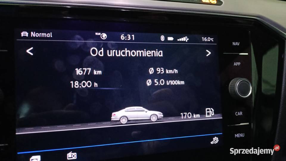 Vw Passat B8 Highline Super stan virtual zegary Baciuty-Kolonia sprzedam