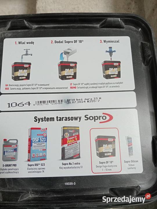 Fuga sporo DF10 Beż Jura 33 Gromin