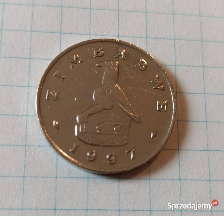 20 CENTÓW 1997 ZIMBABWE Piszczac