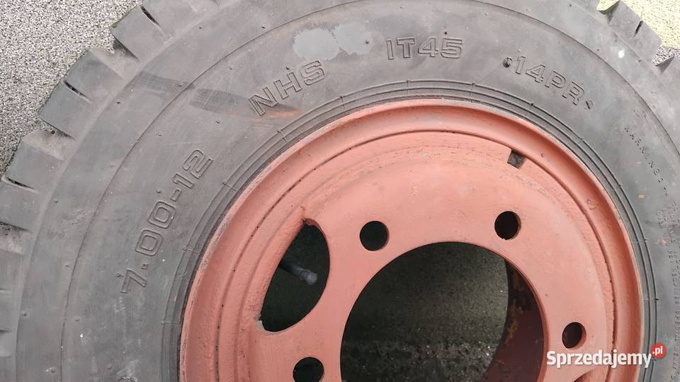 Koła do przyczepy niskopodwoziowej 70012 14PR Włocławek