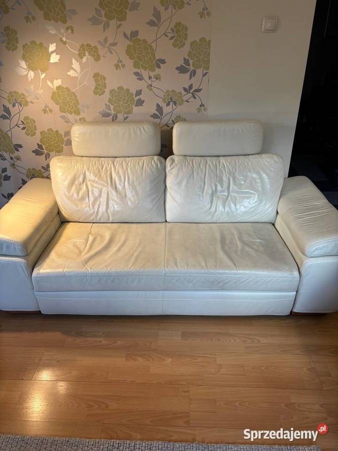 SOFA SKÓRZANA ROZKŁADANA Warszawa