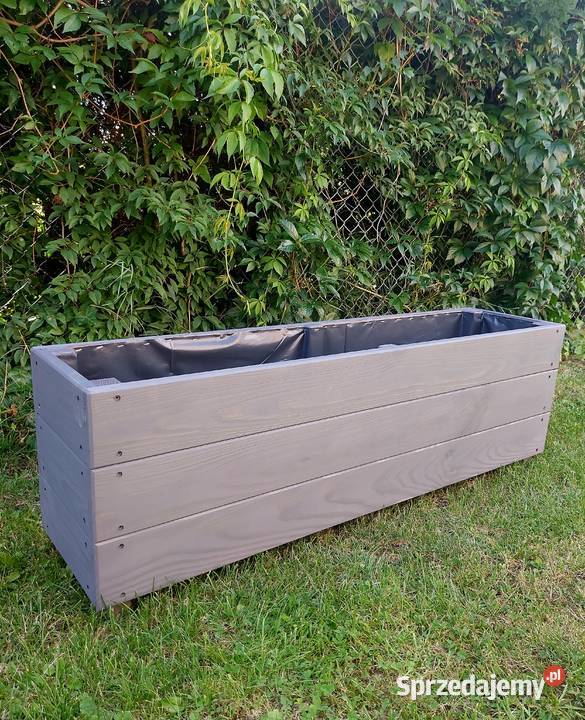 Donica drewniana skrzynia masywna Kalisz