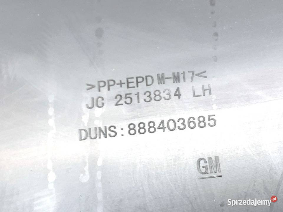 BOCZEK DRZWI LEWY PRZÓD OPEL ASTRA K Kombi Wyposażenie wnętrza