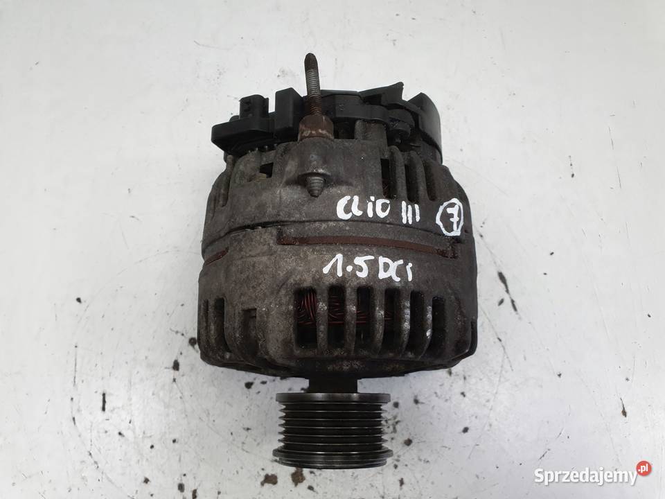 Renault Clio III 15 DCI ALTERNATOR bosch lubelskie Janów