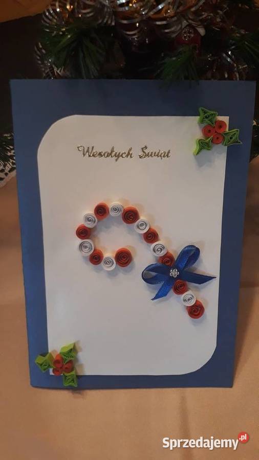 Kartka Bożonarodzeniowa ręcznie robiona Katowice