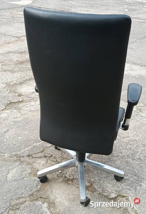 Fotel gabinetowy ekoskóra stan