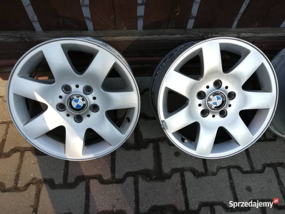 SPRZEDAM FELGI ALUMINIOWE DO BMW 16 5X120 Rąbień AB