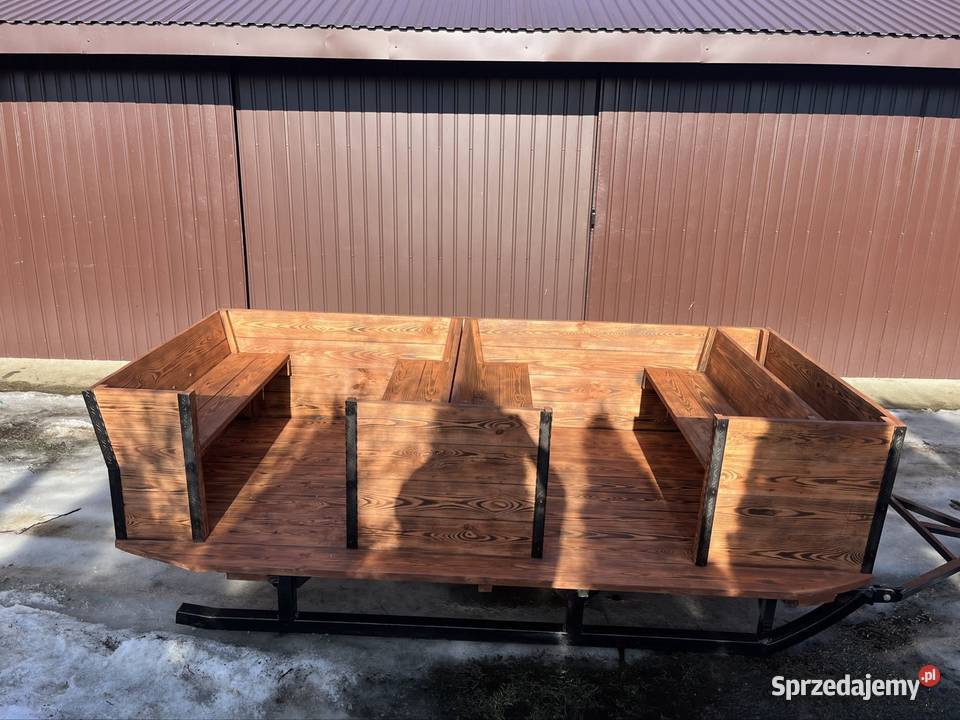 Sanie kuligowe 12osobowe PREMIUMmahoń do quada Tarnogóra