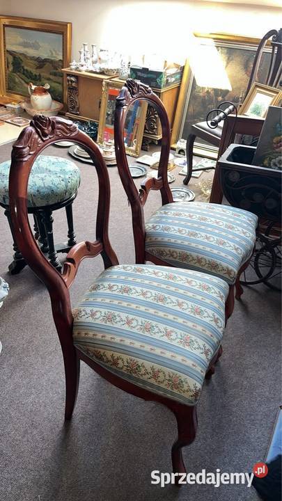 Krzesło Śliczne krzesełko Tapicerka Na sprzedam