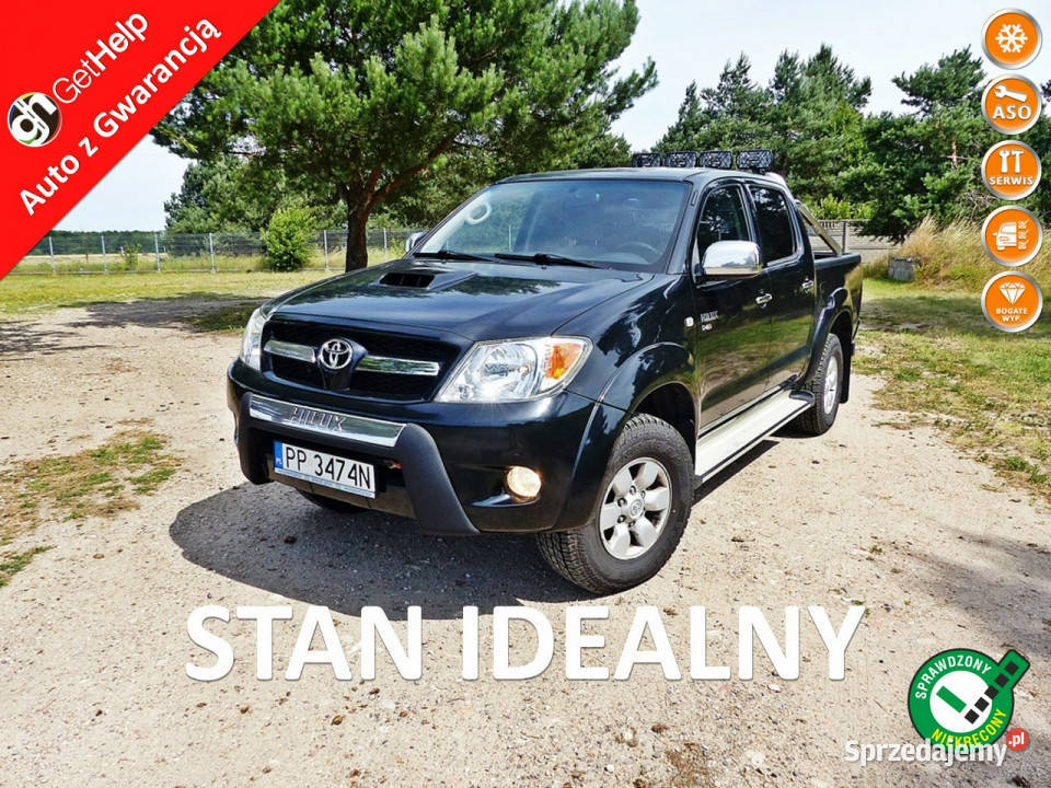 Toyota Hilux 25 D4DKlimaPełna światła przeciwmgielne Piła