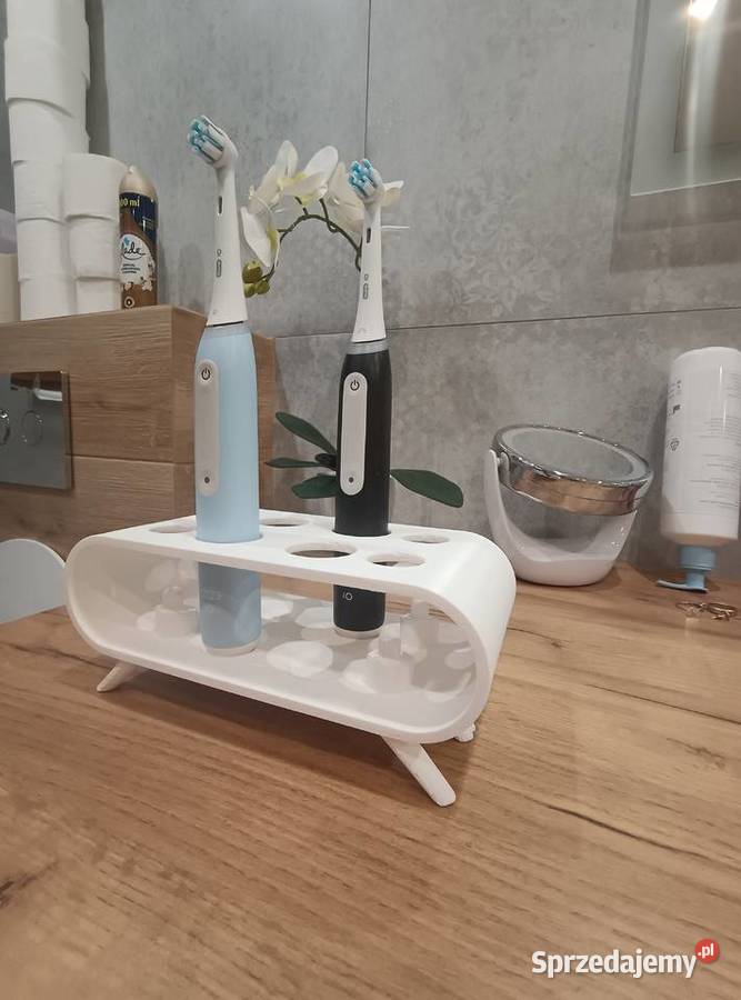 Duży stojak podstawka na 4 szczoteczki oral b io Kęty