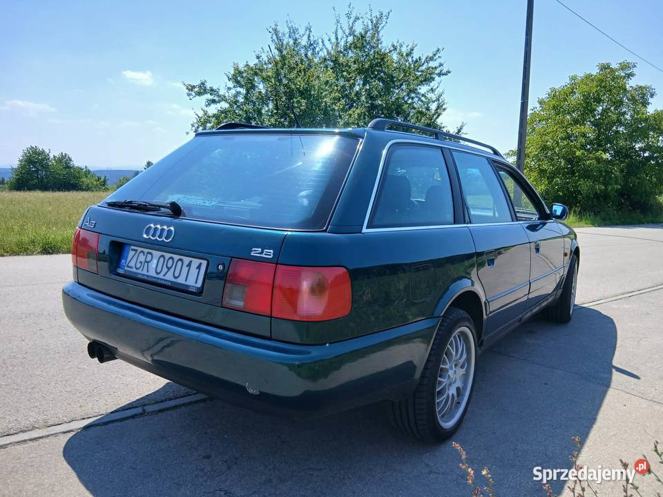 Audi A6 C4 26 V6 1996r Alufelgi Kombi Zielony 308520km
