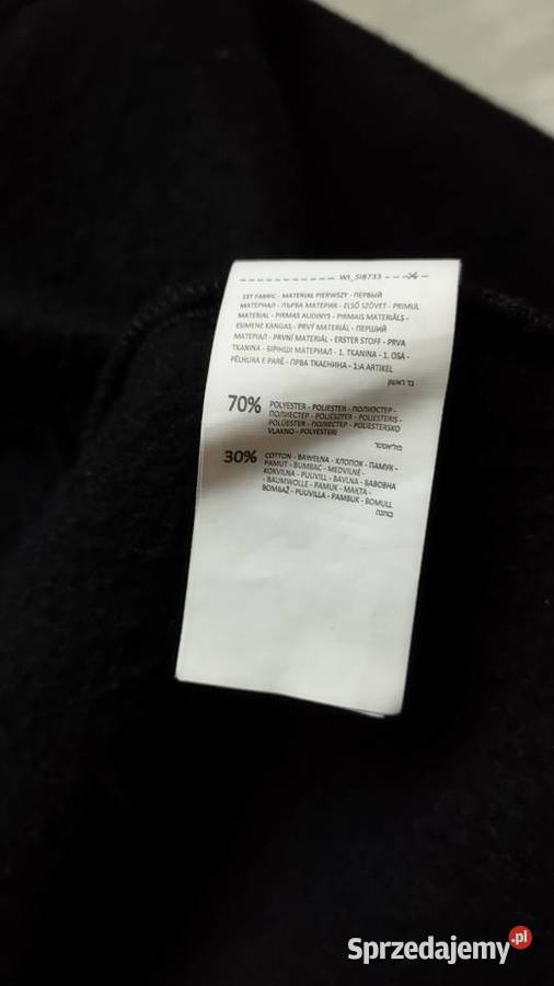 Czarna ocieplana bluza Sinsay L dynia Halloween Rozmiar 40(L) małopolskie Olkusz