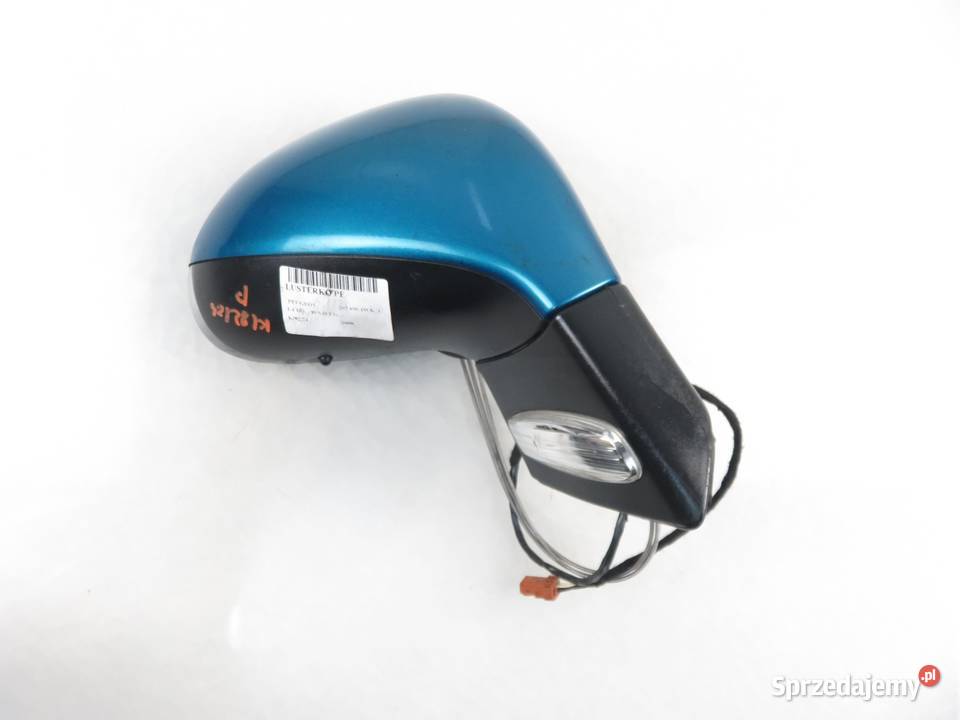 LUSTERKO PRAWE PEUGEOT 207 4 PIN KMU Lusterka zewnętrzne