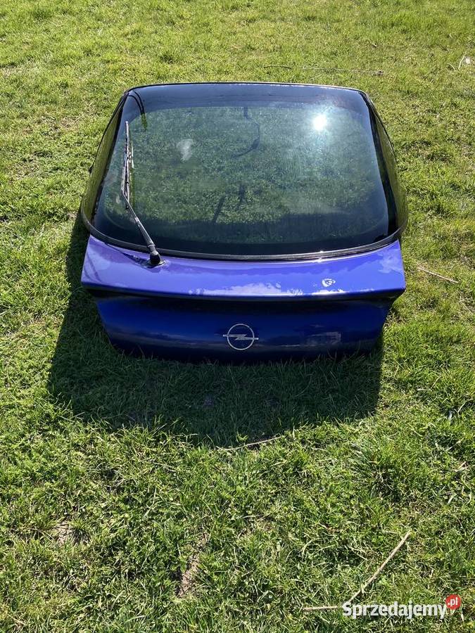 Opel Tigra klapa tylna kompletna szyba kod osobowe Klapy bagażnika