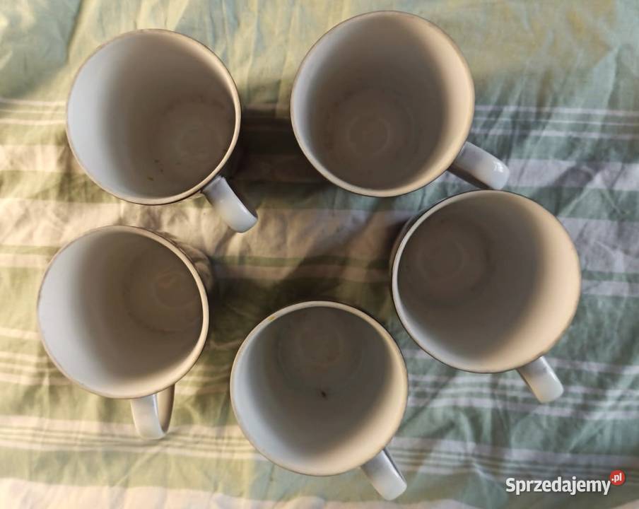 Serwis do kawy Goplana ĆMIELÓW porcelana części Porcelana i szkło
