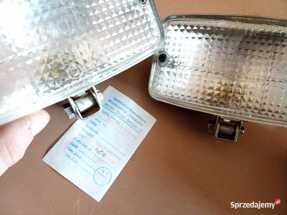 Lampa cofanie fiat polonez PRL
