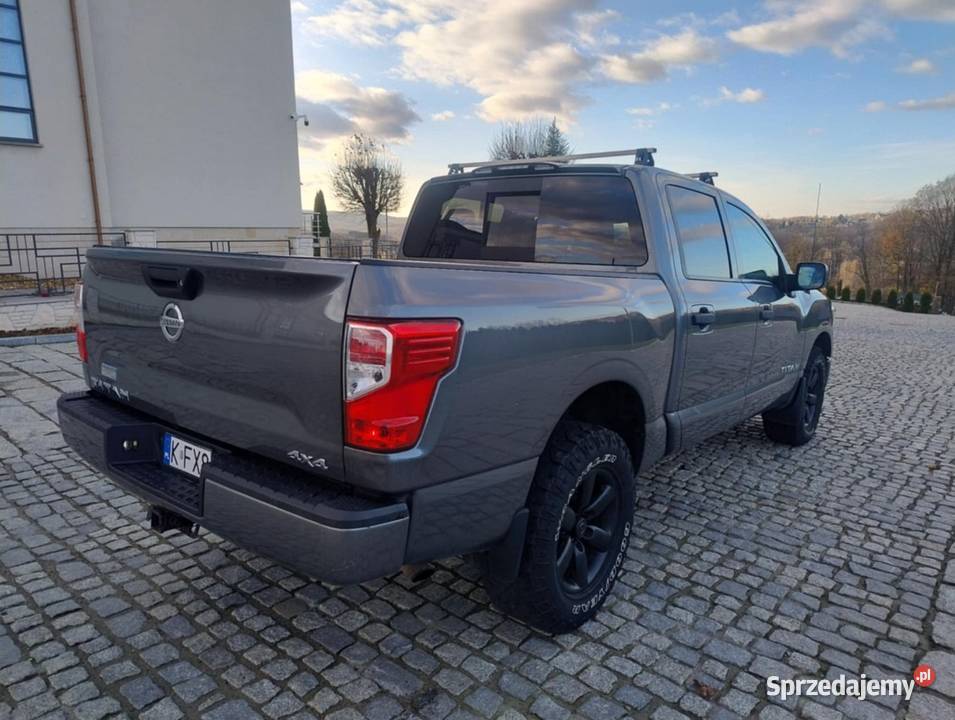 NISSAN TITAN 57 BENZYNA NOWY GAZ SUPER STAN 5700cm3 Titan małopolskie Myślenice