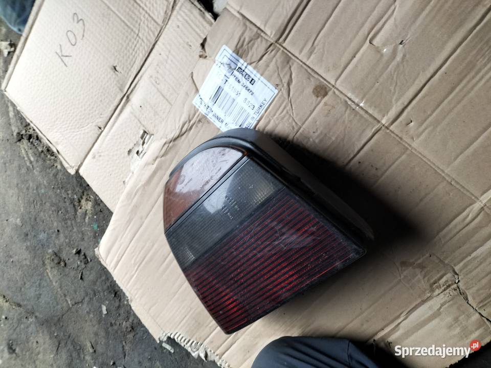 LAMPA TYŁ TYLNA LEWA CZARNA PALONA GOLF 3 sprzedam