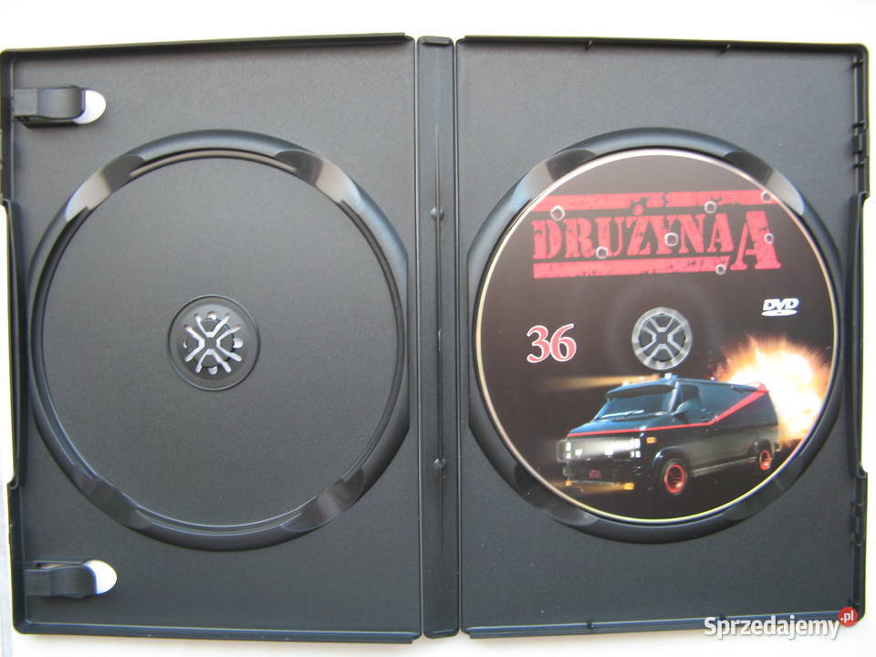 DVD Drużyna A płyta 36 dwa odcinki polski lektor Poznań