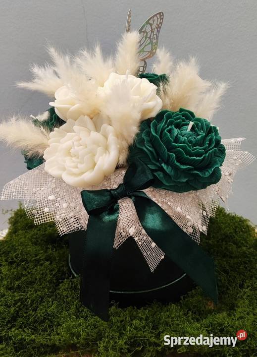 Flower Box biel butelkowa zieleń Wyszków