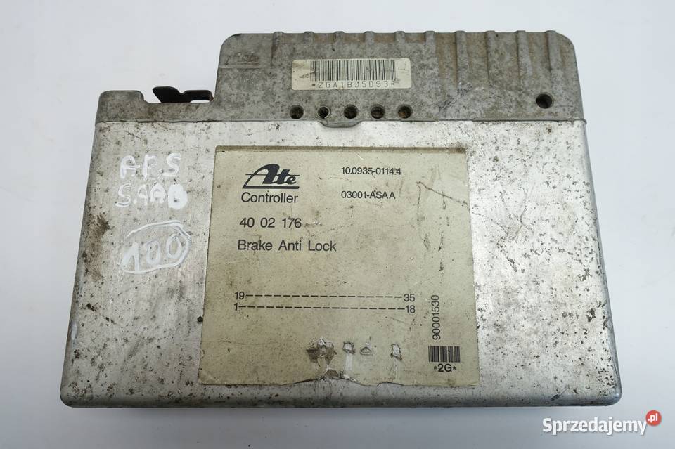 Saab STEROWNIK ABS komputer Moduł 4002176 ATE lubelskie Chełm