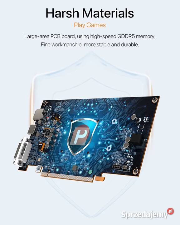 Karta graficzna MILLSE AMD Radeon RX 550 4GB