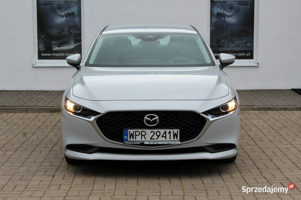 Mazda 3 Automat FV23 SalonPL Navi HeadUp LED kurtyny powietrzne Samochody osobowe