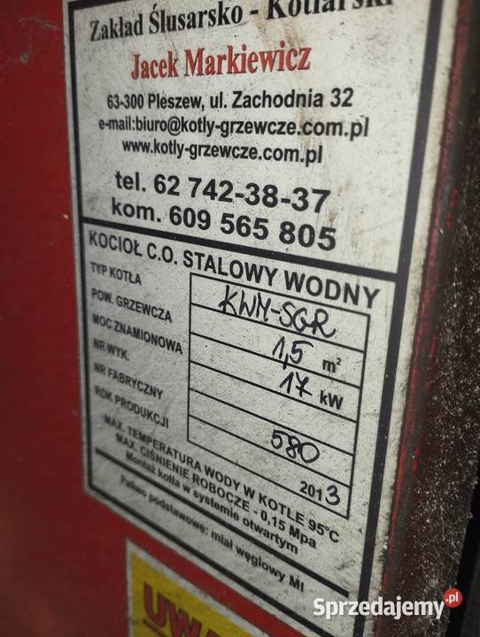 Piec na ekogroszek Tuszyn