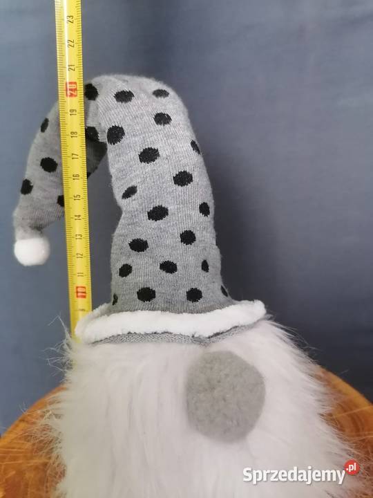 Krasnal skrzat gnom hand made maskotka Wyposażenie wnętrz Płock