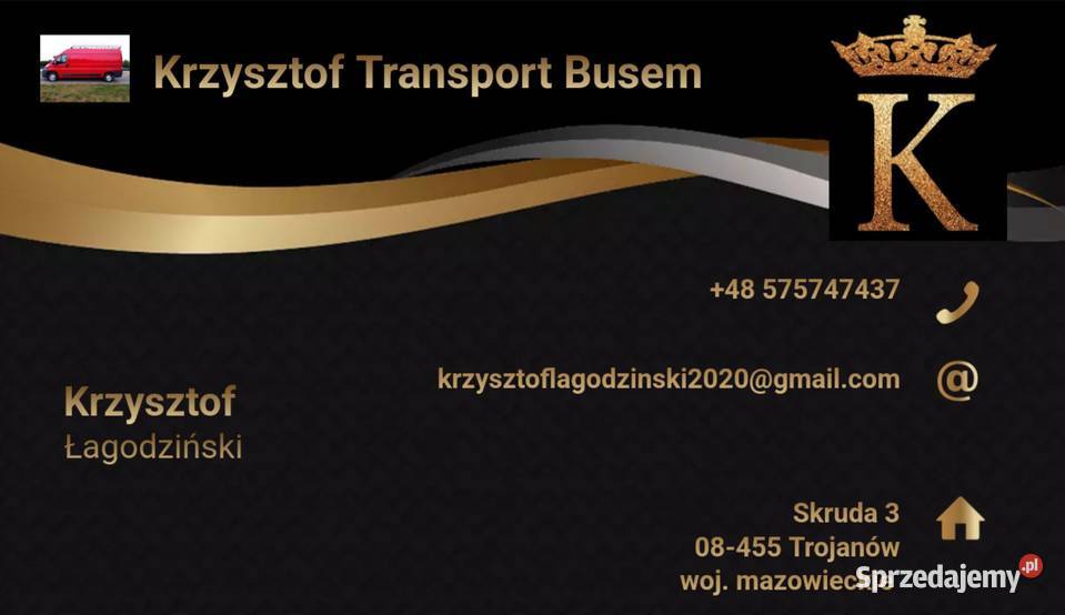Usługi Transportowe Busem mazowieckie Skruda