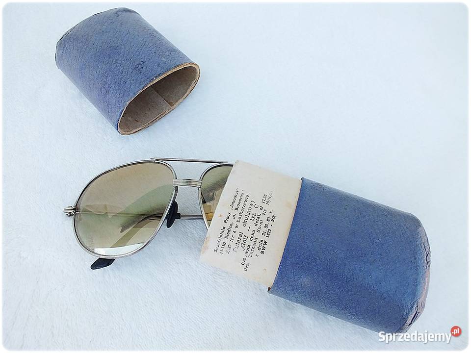 Stare Okulary przeciwsłoneczne Aviator Vintage w Żary