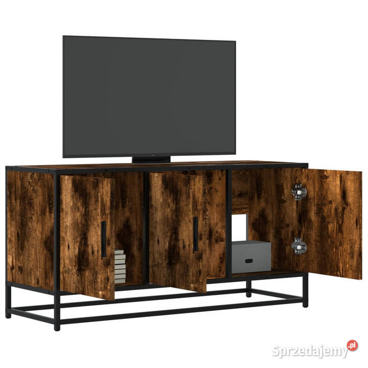Szafka pod telewizor przydymiony dąb 100x35x50 Warszawa sprzedam