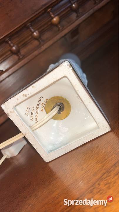 Lampa elektryczna N CAPODIMONTE ITALY 655 Sc pomorskie Gdańsk