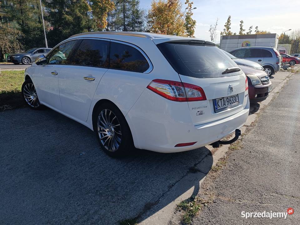 Peugeot 508 automat biały małopolskie Tarnów
