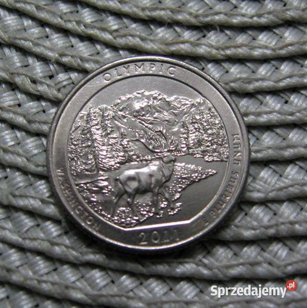 USA 25 Cent 2011r P Parki USA OLYMPIK Kalisz