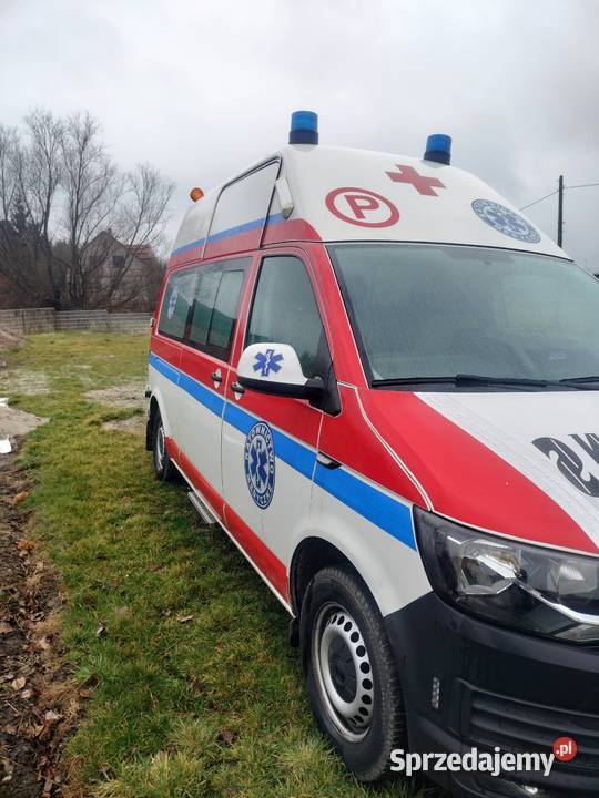 ambulans karetka vw t6 Rok produkcji 2016 Drągowina sprzedam