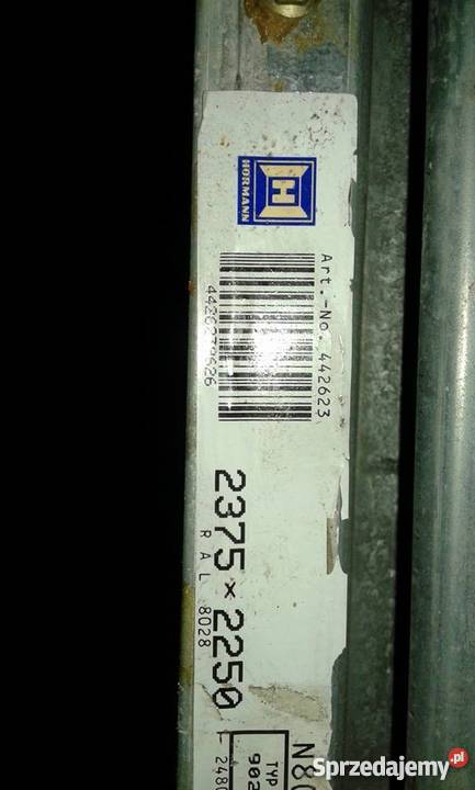 Brama garażowa uchylnadrzwi HORMANN