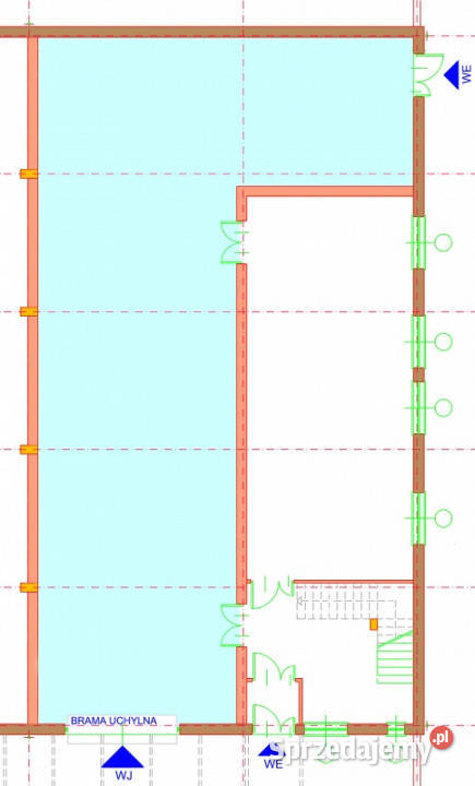 Lokal handlowomagazynowy Kielce Zagnańska 71