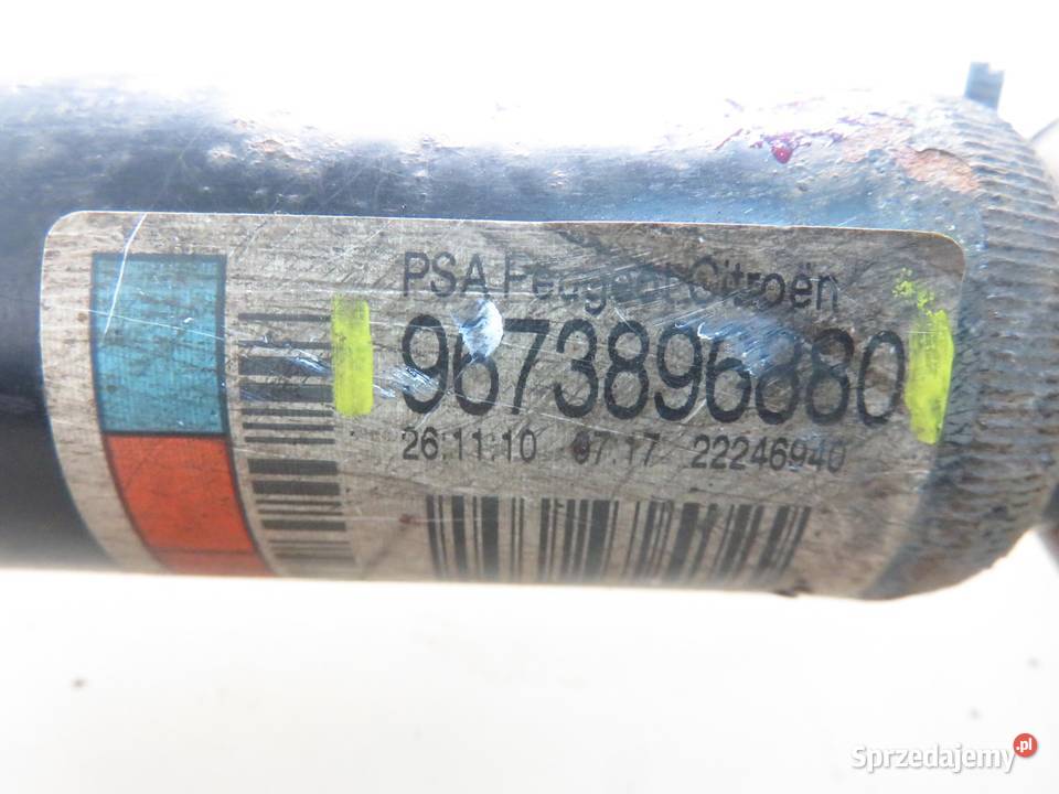 AMORTYZATORY TYŁ CITROEN C3 II KOMPLET