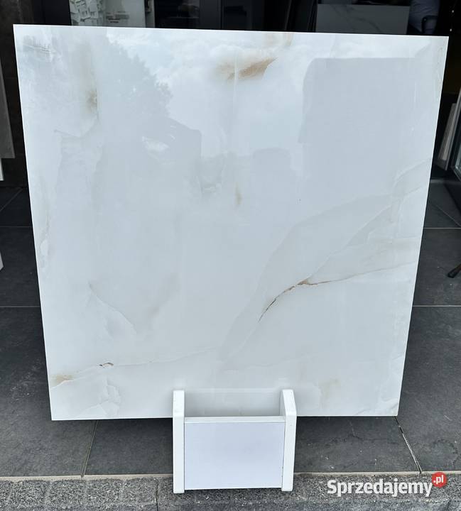 Płytka gresowa ONYX BLANCO POLER LOGAN SNOW Opoczno