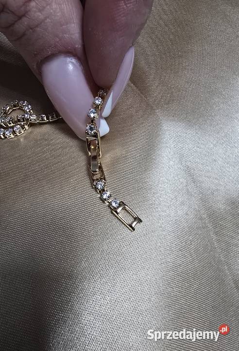 Bransoletka cyrkonie 1719 Dla kobiet małopolskie Tokarnia sprzedam
