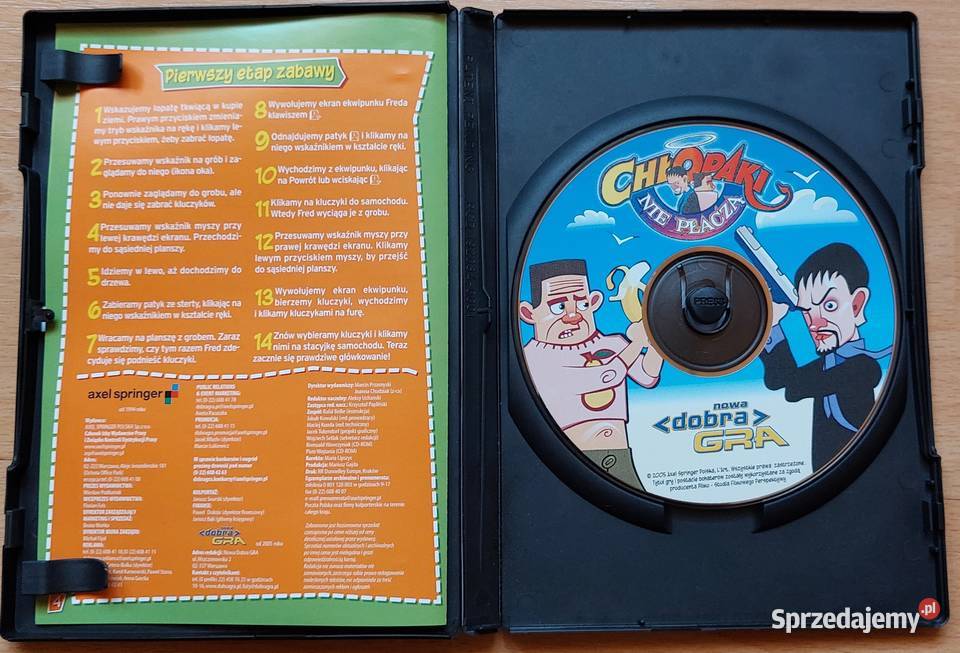 Chłopaki nie płaczą gra PC dostawa Katowice sprzedam