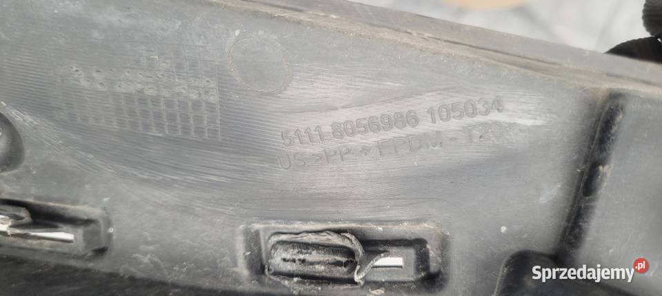 BMW X3 F25 MPAKIET ŚLIZG ZDERZAK PRAWY PRZÓD