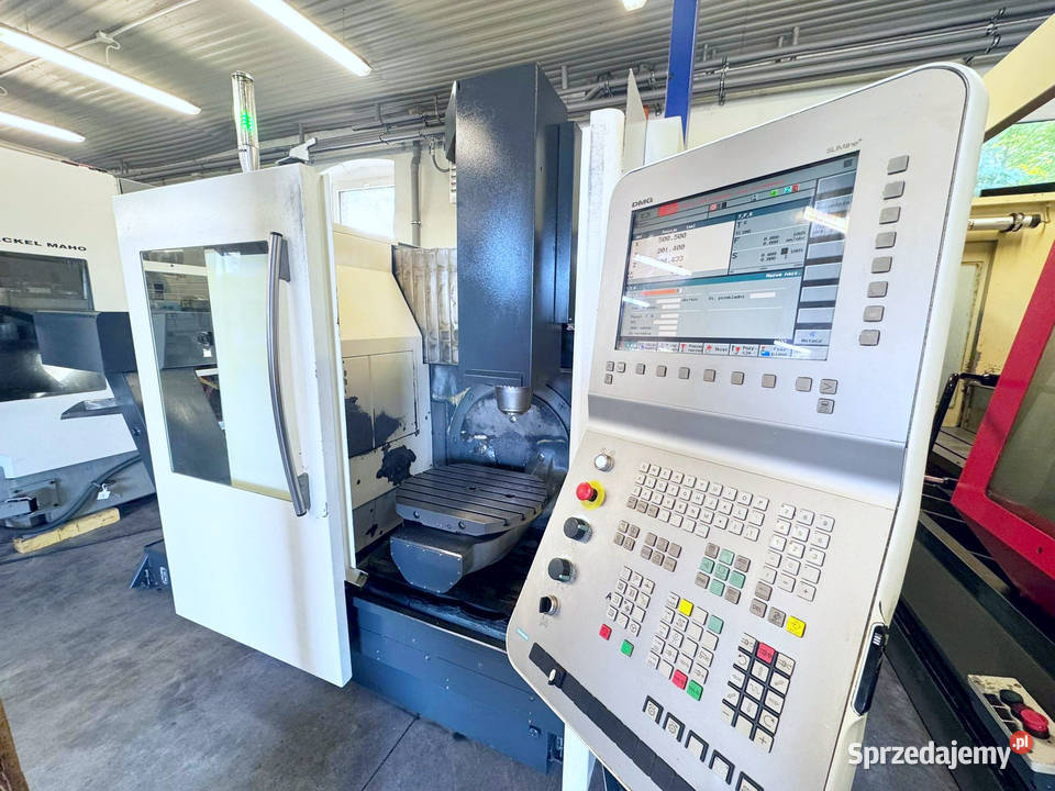 Frezarka CNC DMG DMU 50 ecoline 5 osi z Niemiec Zabór