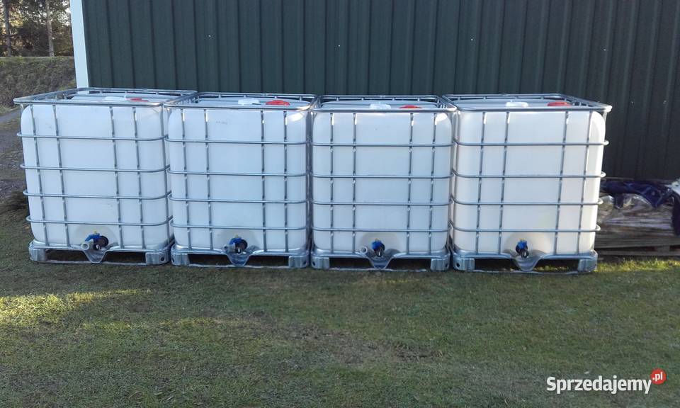 Beczki zbiorniki mauzery 1000l Biecz