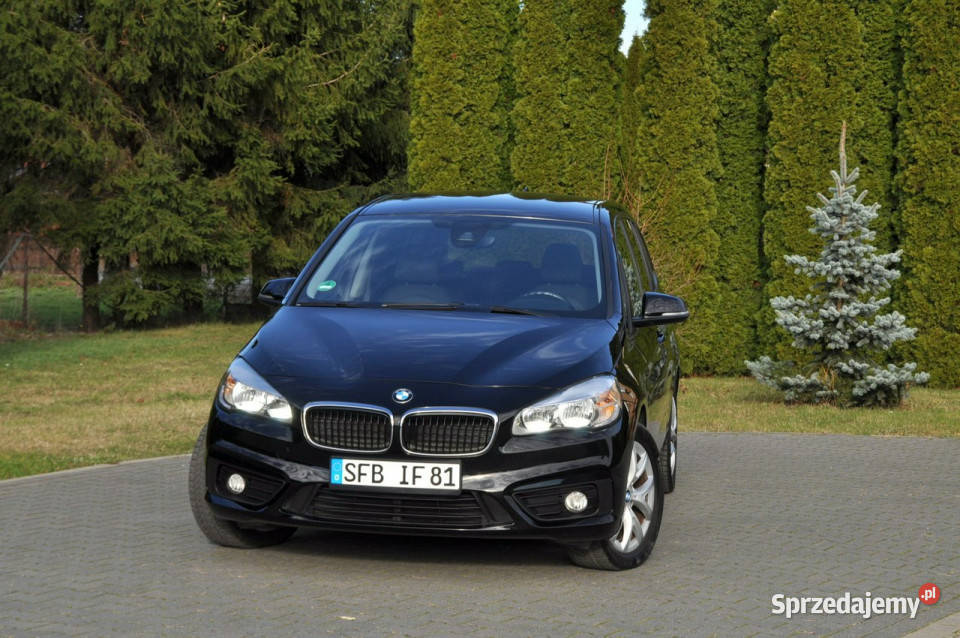 BMW 218 20d150Grand TourerLed7FoteliParktronikI 189214km Samochody osobowe mazowieckie Ostrów Mazowiecka