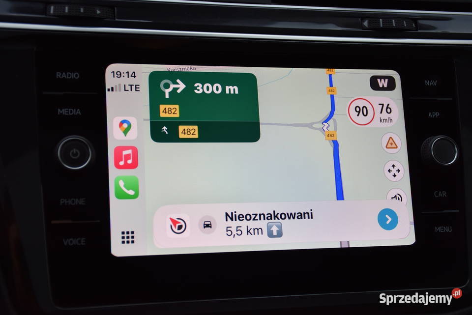 Volkswagen Tiguan II Highline 20TDI 4x4 AUTOMAT wspomaganie kierownicy Zduńska Wola