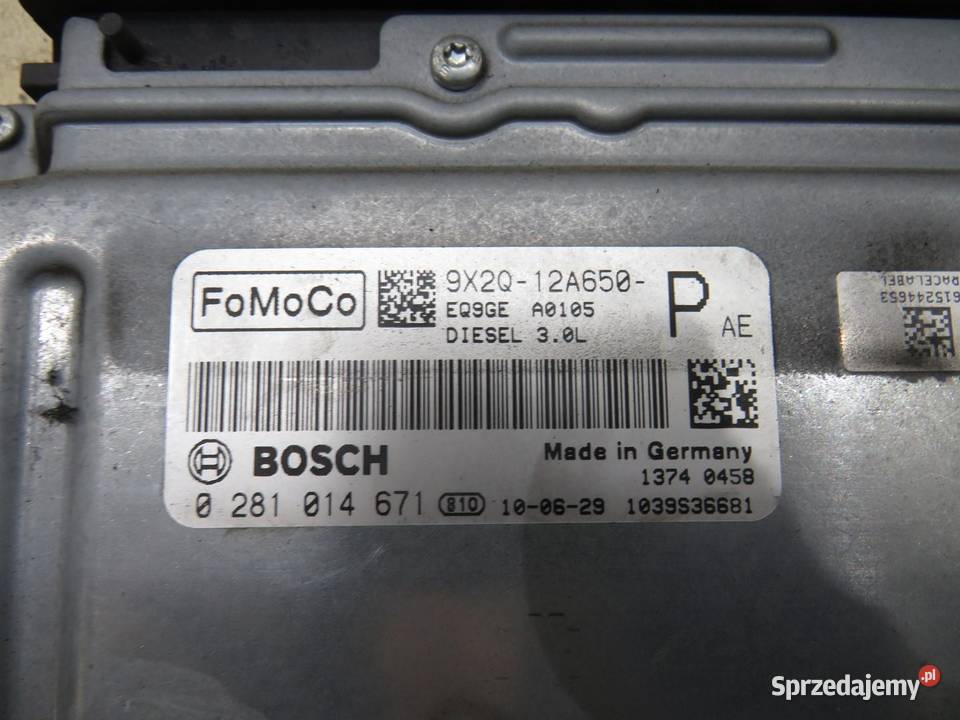 STEROWNIK SILNIKA JAGUAR XJ X351 9X2Q12A650P