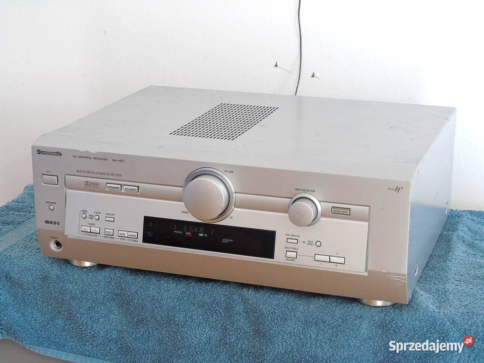 Amplituner Panasonic SAHE7 mocny DOSTAWA Jasło